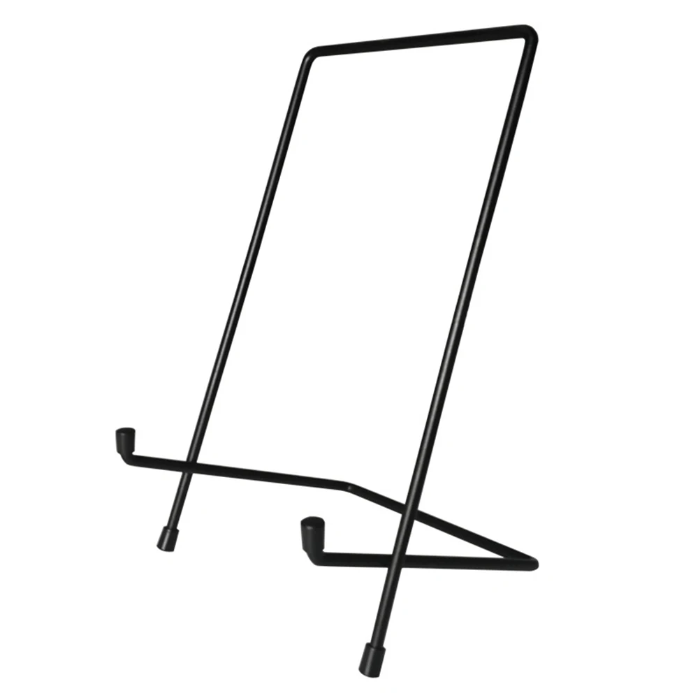 

Photo Frame Display Stand Iron Craft Show Holder Rack Picture Bracket Anti Rust Home Store Exhibition Decor Miniature