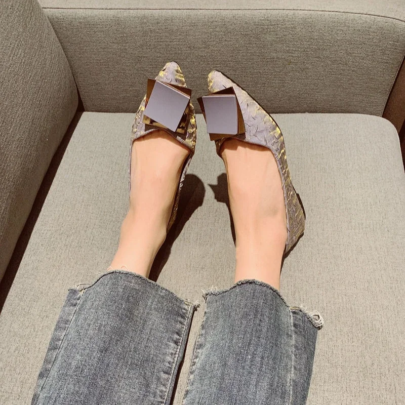 

Синие женские туфли на плоской подошве с острым носком. Элегантная вечеринка. Популярная молодежная обувь для отпуска. Низкая цена. Шикарная нескользящая женская обувь 39.