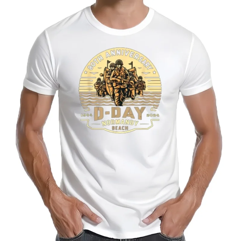 D day 2024 Normandía landings 80 Aniversario Normandía Beach camiseta, Unisex