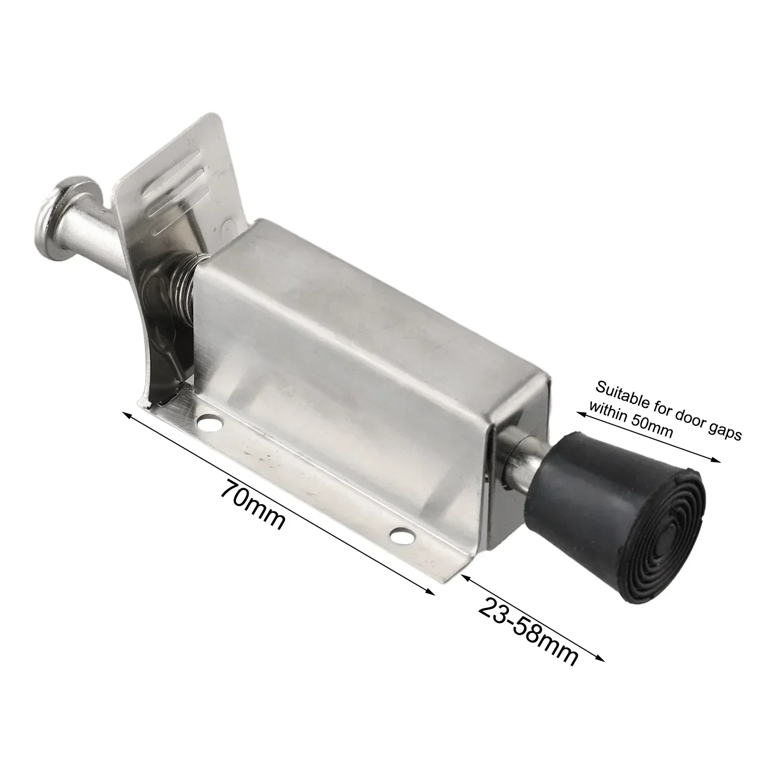 

140 мм ножная педаль, дверной стопор, верхний стопор для двери, поддержка надежного удержания, долговечность, ножной дизайн, позиционирование гаражных ворот