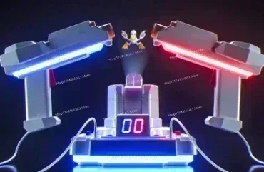 

Projection Toys Games Electric Sound and Light Saucer Duck