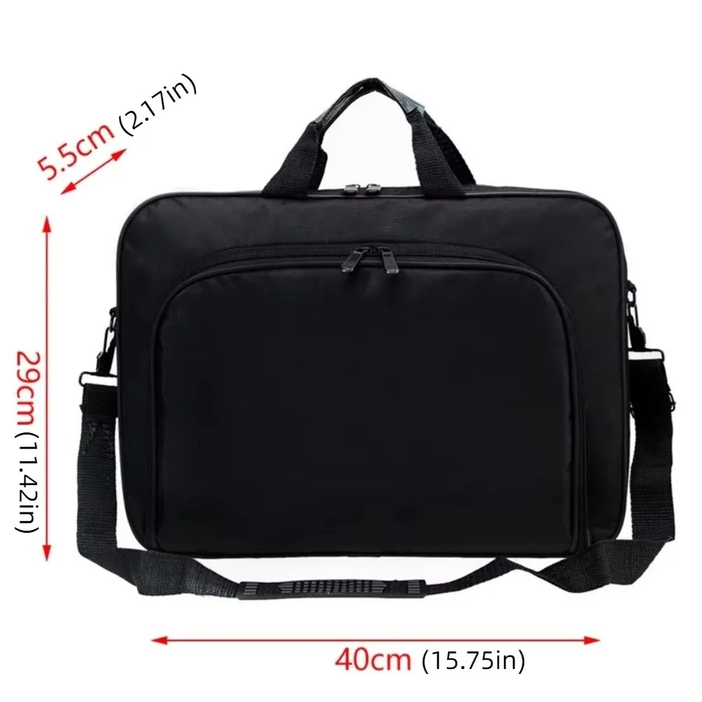 Computer Briefcase Fashion Notebook Shoulder Bag 15 Inches zipper Laptop Handbags Portable Shockproof Business Handbag Business