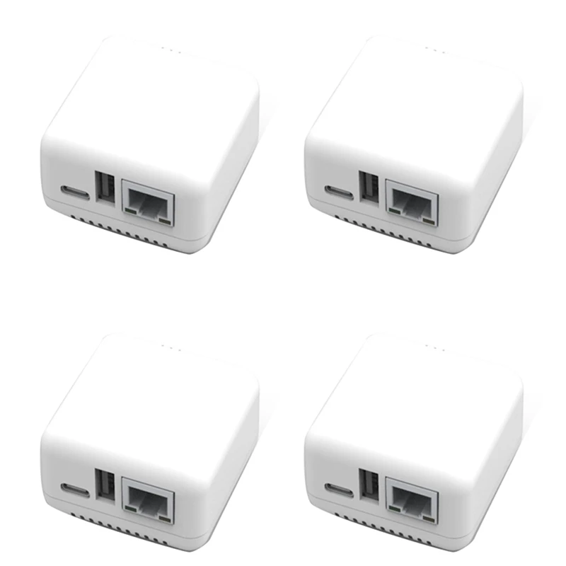 4X Mini NP330 Network USB 2.0 Print Server(Network Version)