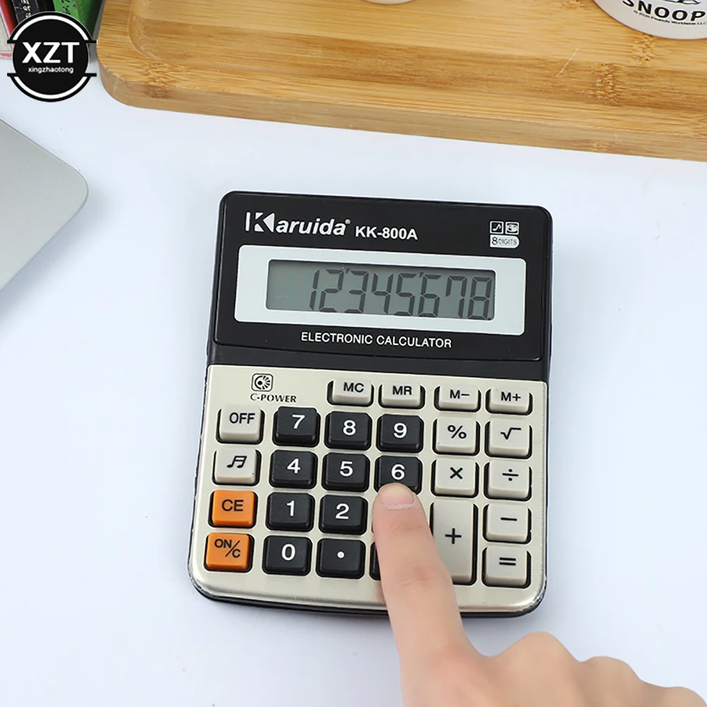 Desktop 8 dígitos calculadora eletrônica escritório contabilidade financeira papelaria ferramenta escritório contabilidade financeira papelaria escola