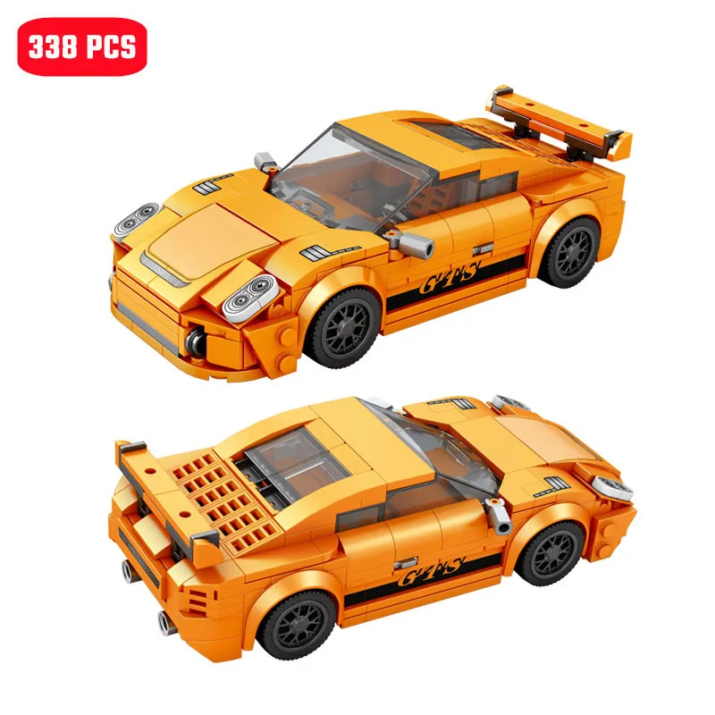 Reobrix Speed Sports Car Assemblage Building Blocks Kits MOC Technical Racing Vehicle Models Super Car Toys for Boys Kids Gifts