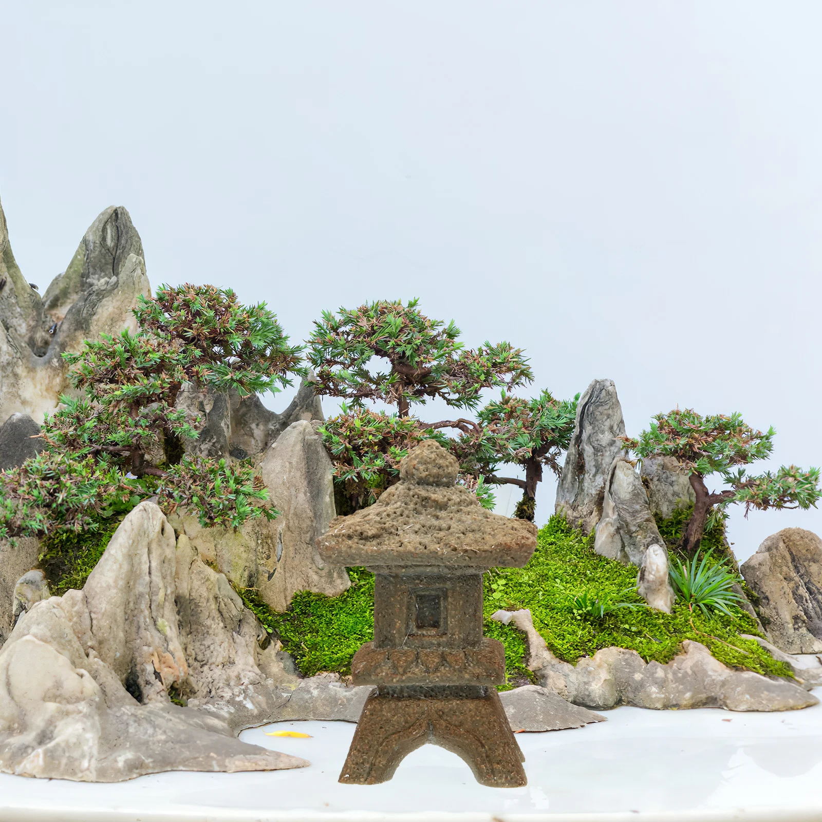 

Stone Lantern Japanese Zen Style Miniature Pagoda Mini Pagoda For Garden Garden Ornament For Outdoor Home Bonsai Decoration