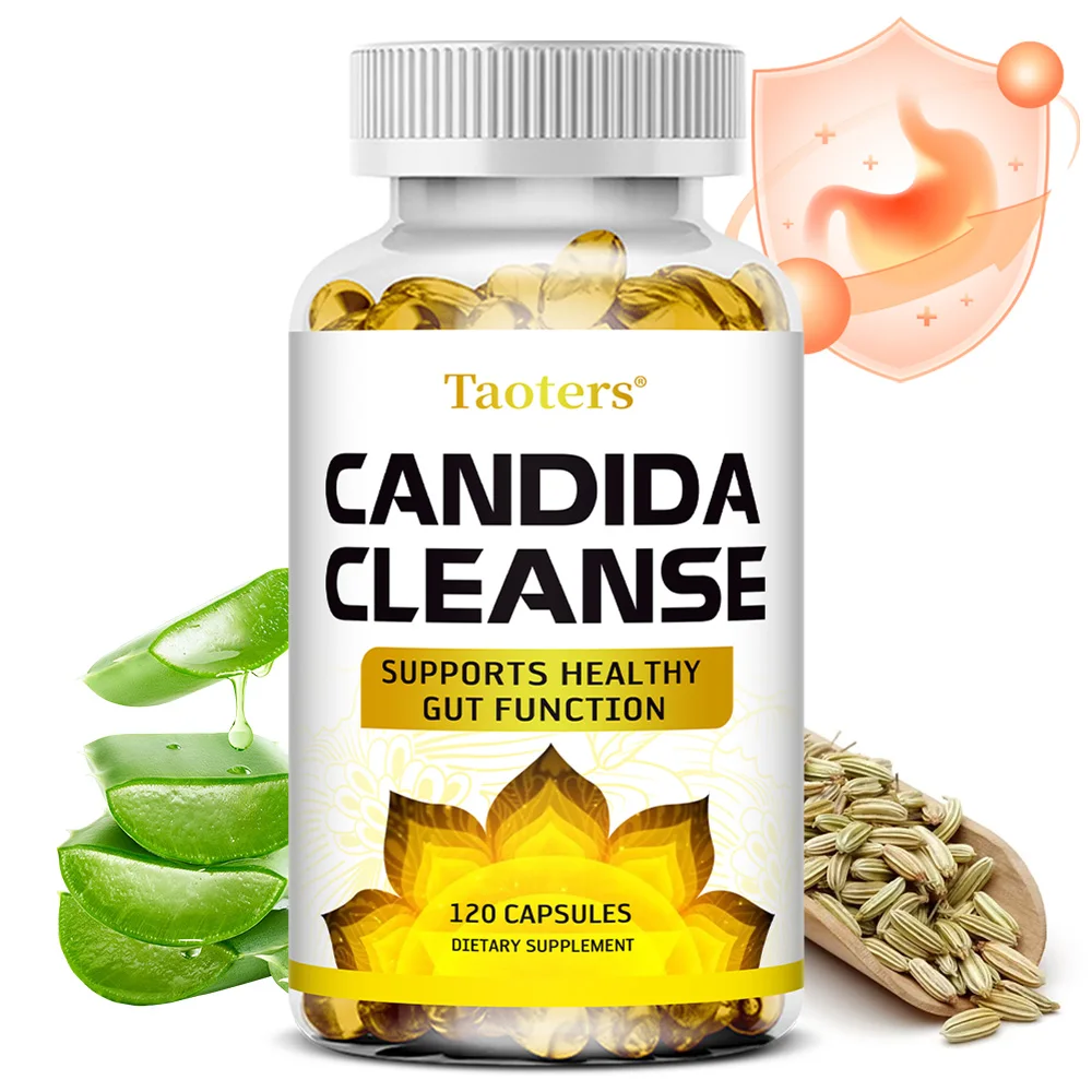 

Candida Cleanse - Антиоксидант, для очищения кишечника и детоксикации, способствует улучшению пищеварения и метаболизма