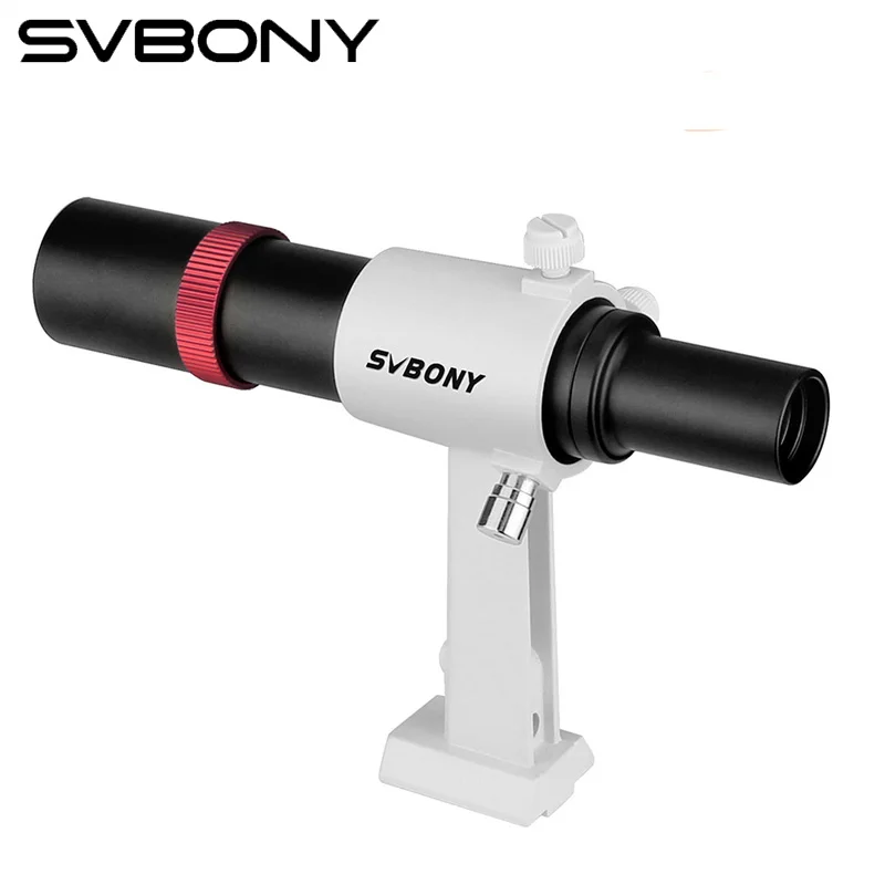 SVBONY SV182 6x30 Optical Finder Astronomical Telescope Observation Tool with Crosshair and Bracket 6061T6 Aluminum Alloy