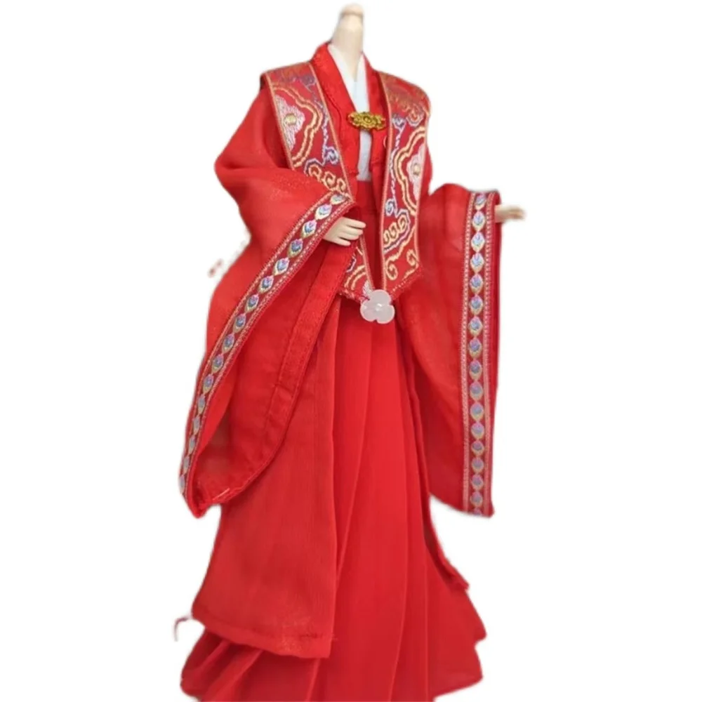 

customize Hanfu Skirts Dress 1/6 Female Chinese Ancient Ancient Beauty Clothes Model for 12inch Action Figure Toys Suit