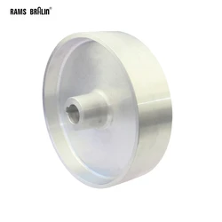 200x54x24/19mm Fully Aluminum Belt Grinder Running Wheel Roller Driving Wheel with 10x6mm Key Slot