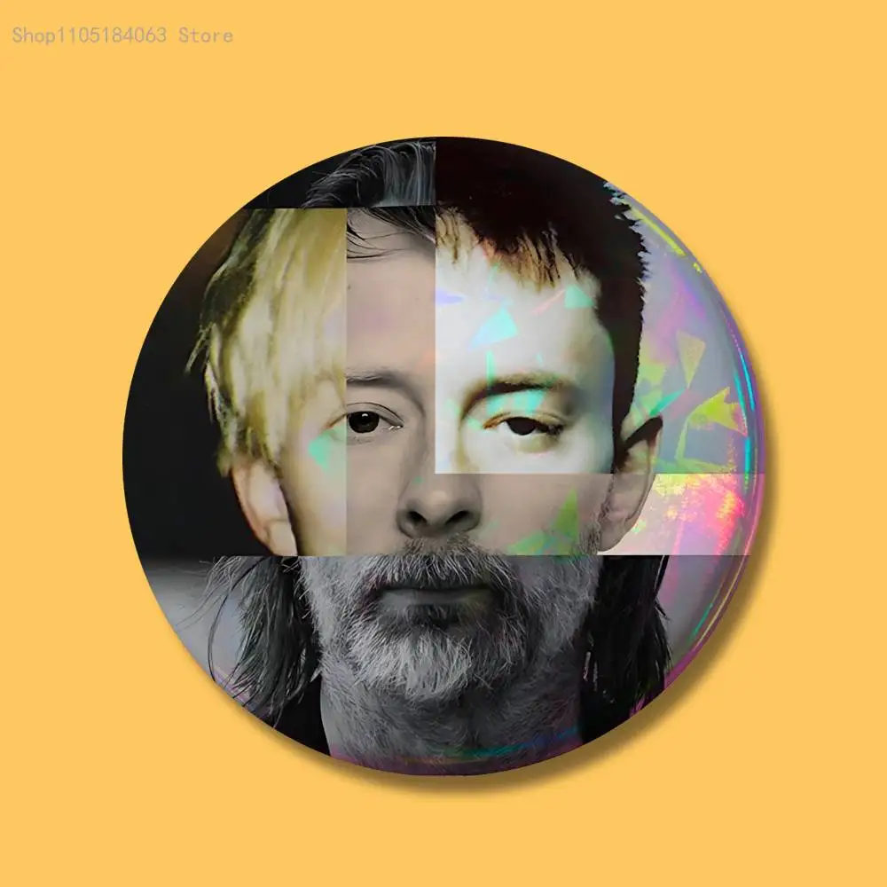 Radiohead Band Button Badge, Creative Brooch Gift
