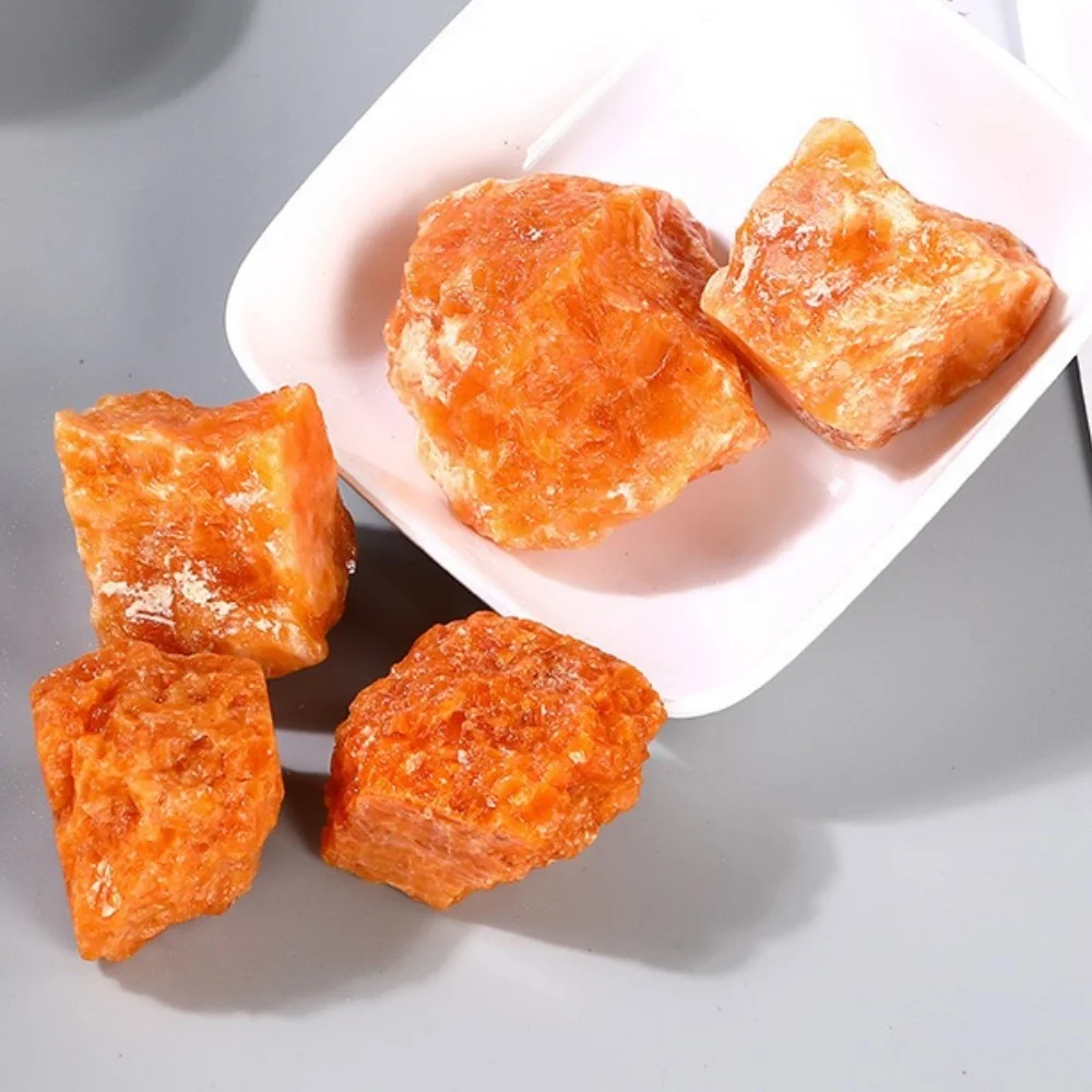 Natural Sunstone Raw Stone Irregular Rough Quartz Mineral Specimen Witchcraft Reiki Healing Crystal Aroma Stone Home Decortion