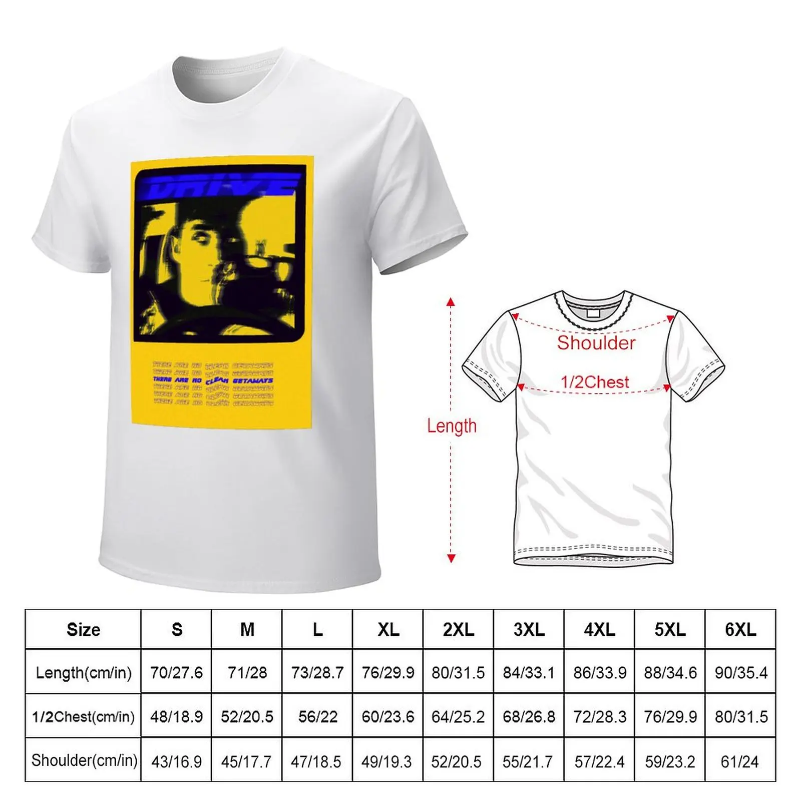 DRIVE - Poster T-Shirt cute tops animal prinfor boys t shirts men image 2
