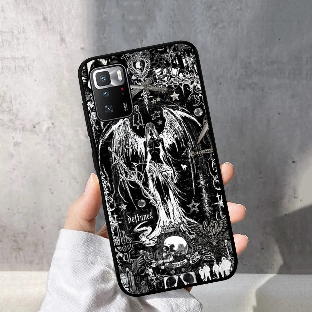 Gothic Girl Sculpture Retro Phone Case For Redmi Note 4 X 5 A 6 7 8 T 9 9S 10 11 11S 11Epro Poco M3 pro