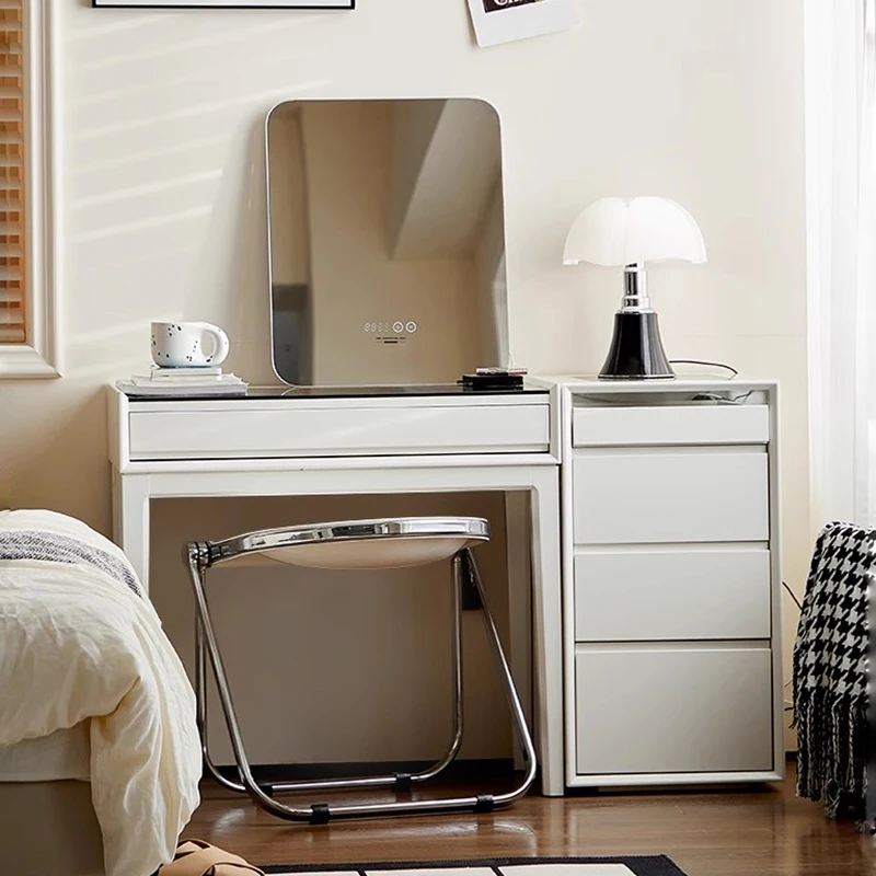 

Modern Minimalist Vanity Table French Aesthetic Classic Trendy Vanity Table Beauty Premium Meuble Chambre Bedroom Furniture