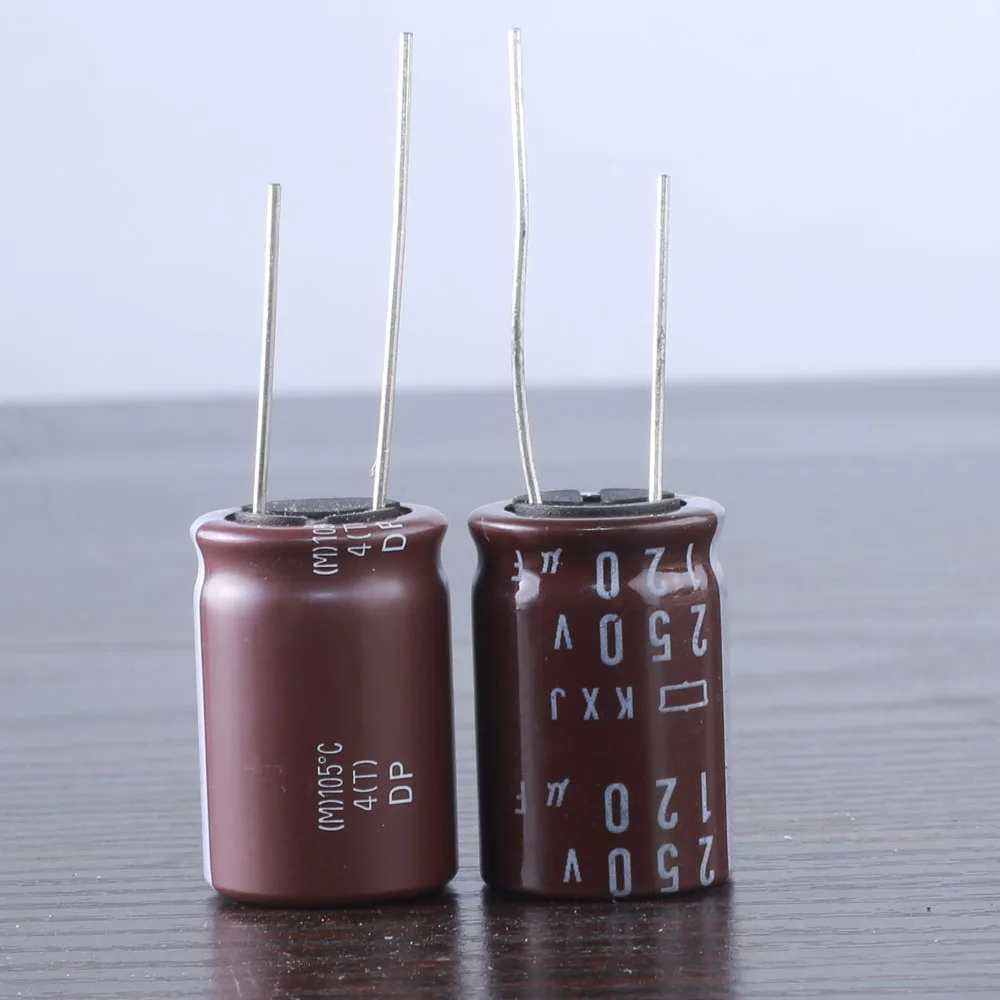 

4pcs NCC Nippon KXJ 120mfd 250v 120uf high frequency electrolytic Capacitor