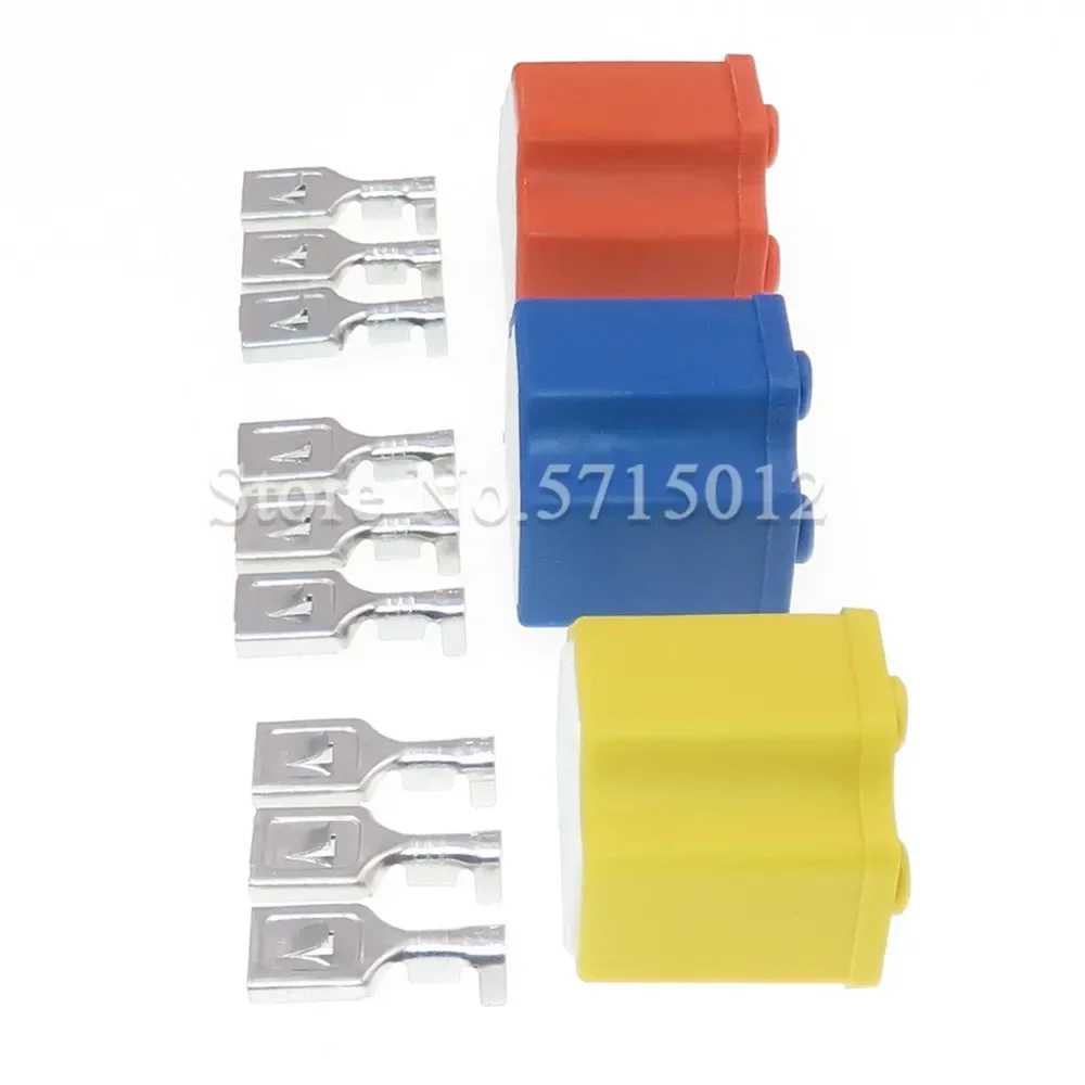 3 Hole H4 Automobile Relay Lamp Holder 7.8 Series H4-2A Auto Light Bulb Plug Ceramic High Temperature Resistant Socket