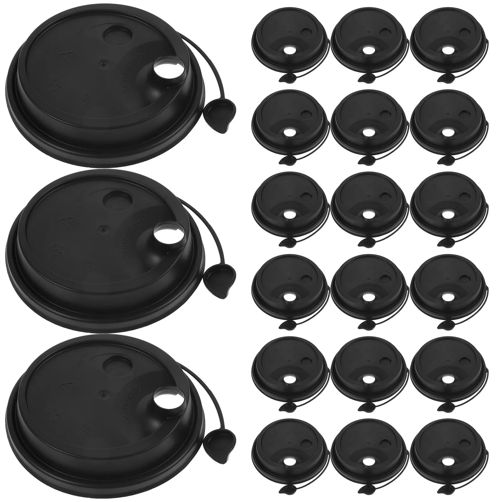 

100 шт. герметичных пластиковых крышек для стаканов: для кофе, молока, чая, соевого молока, каш, изготовленные методом литья под давлением, для напитков