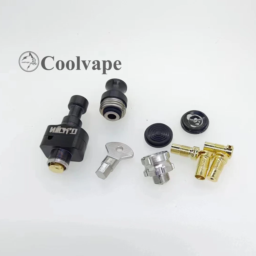 

WOLFCOOLVAPE Boro Devices / Billet / BB Mod Kit Wick'd Bridg'd Omega RBA Bridge Billet box Mod Replacement Negative Contact