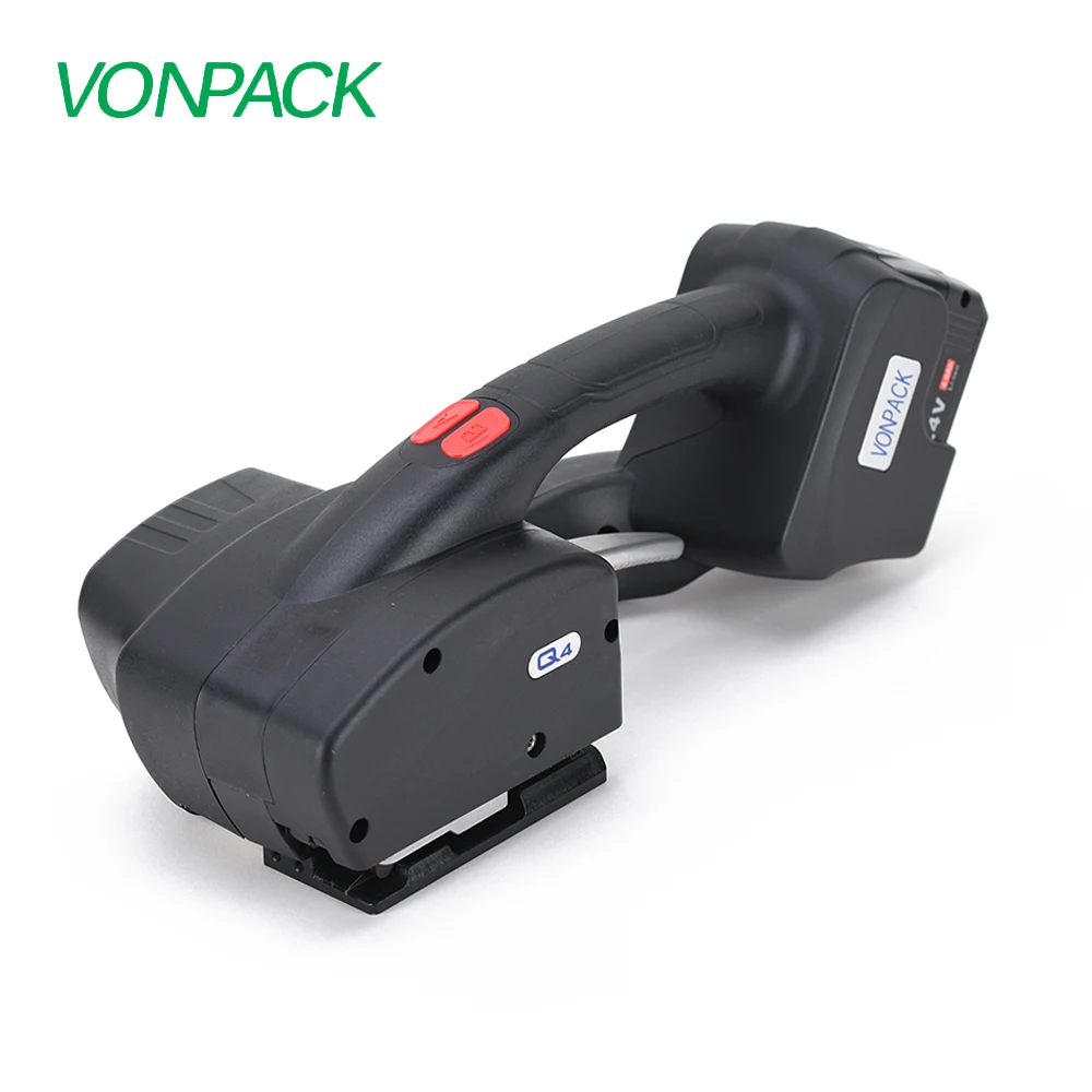 

Q4 13-16mm Battery Strapping Machine Battery Powered Strapping Tools PP PET Hand Strapping Machine