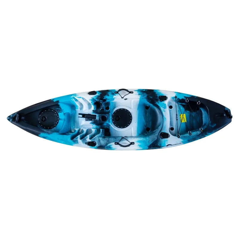 

Надувной рыболовный каяк для одного человека с педалью для использования в реке, в комплекте с веслом 2026, практичный