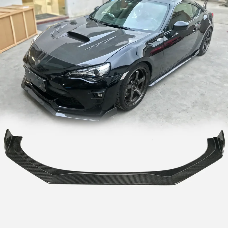 

Передняя губа TMS для FT86/GT86 — аэродинамическая накладка на передний бампер спортивного автомобиля, точное обновление внешнего стиля
