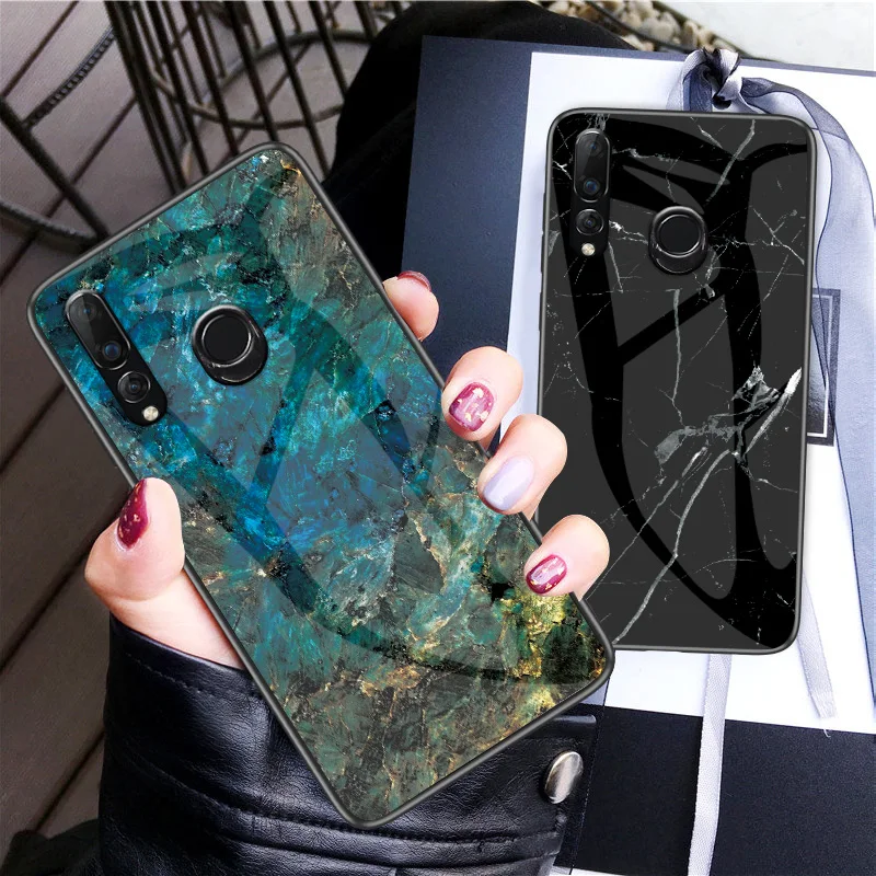 For POCO X3 NFC Case Marble Glass Soft Silicone Bumper Cover For POCOPhone X3 Capa for Xiaomi POCO X3 NFC Case