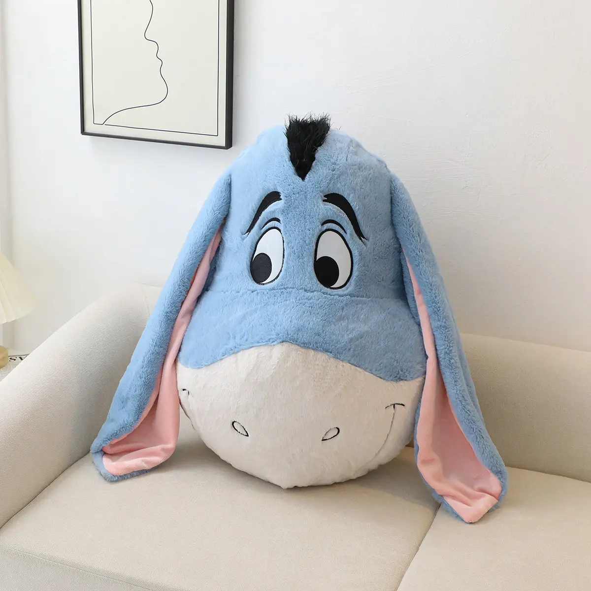 Cartoon Animal Donkey Plush Toy Vinny\'s Friend Eeyore Doll Car Pillow Kawaii Room Decoration Sofa Cushion Xmas Gift