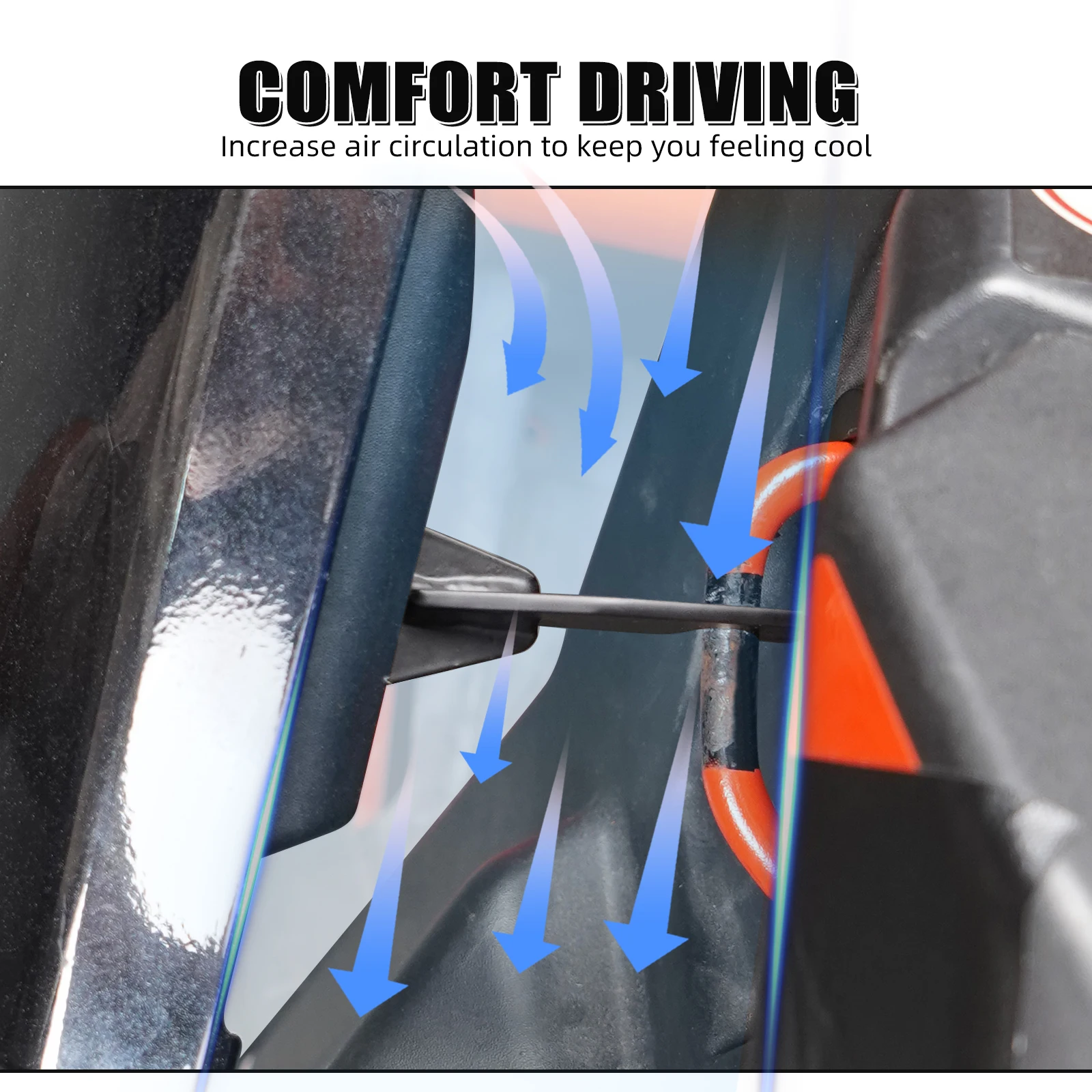 

UTV X3 Summer Cool Door Latches Set For CAN AM Maverick X3 Max R RR 4x4 Upgraded Door Cooling UTV Accessories
