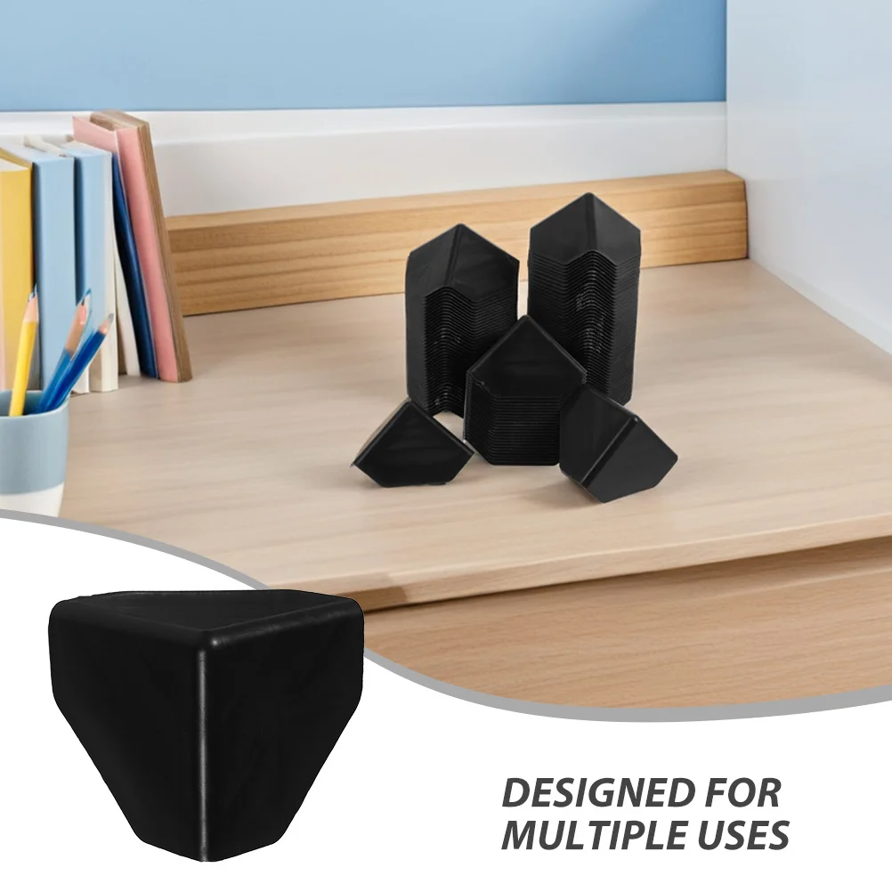 100Pcs Plastic Corner Protectors 60Mm Reinforced Impact-Resistant Packaging Edge Guards for Shipping Boxes Storage Furniture