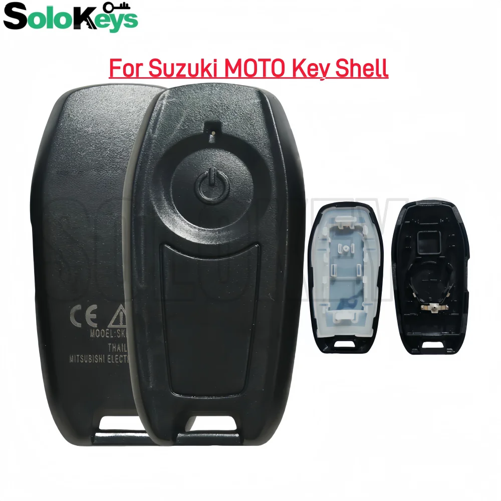 

SOLOKEYS для Suzuki GSX R150 MOTO, сменный корпус дистанционного ключа, 1 кнопка