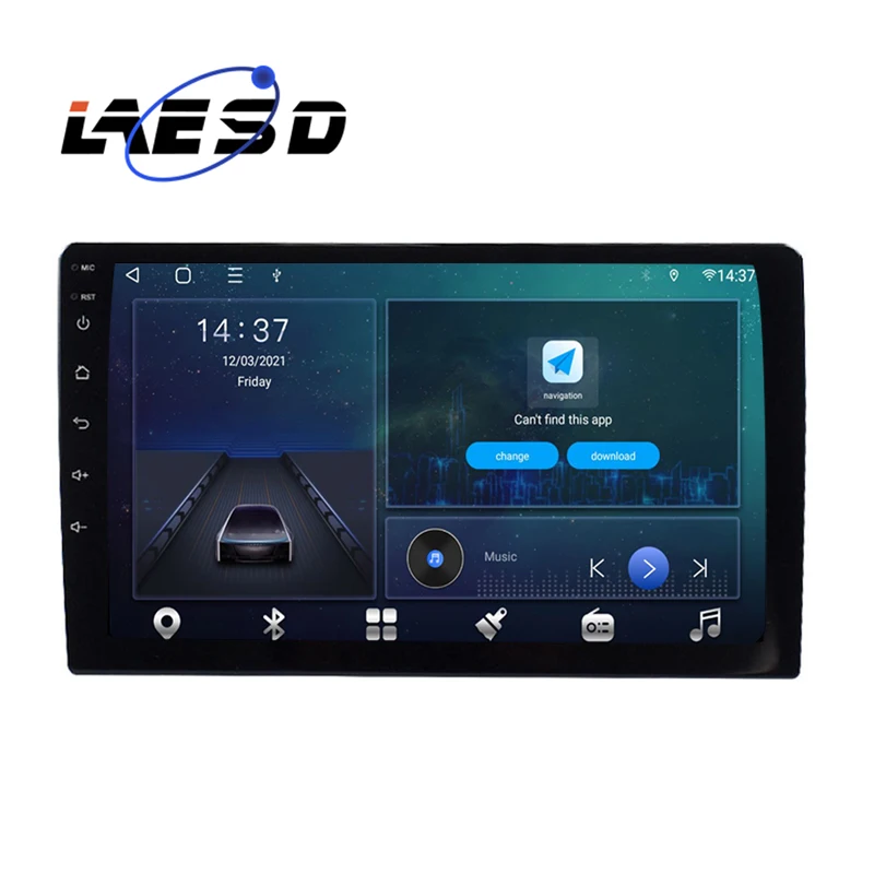 LAESD Android TS18 10.0 4G 64G 10.1 Inch IPS Screen Car Radio Player Universal 7708 Multimedia Audio DSP Stereo Carplay