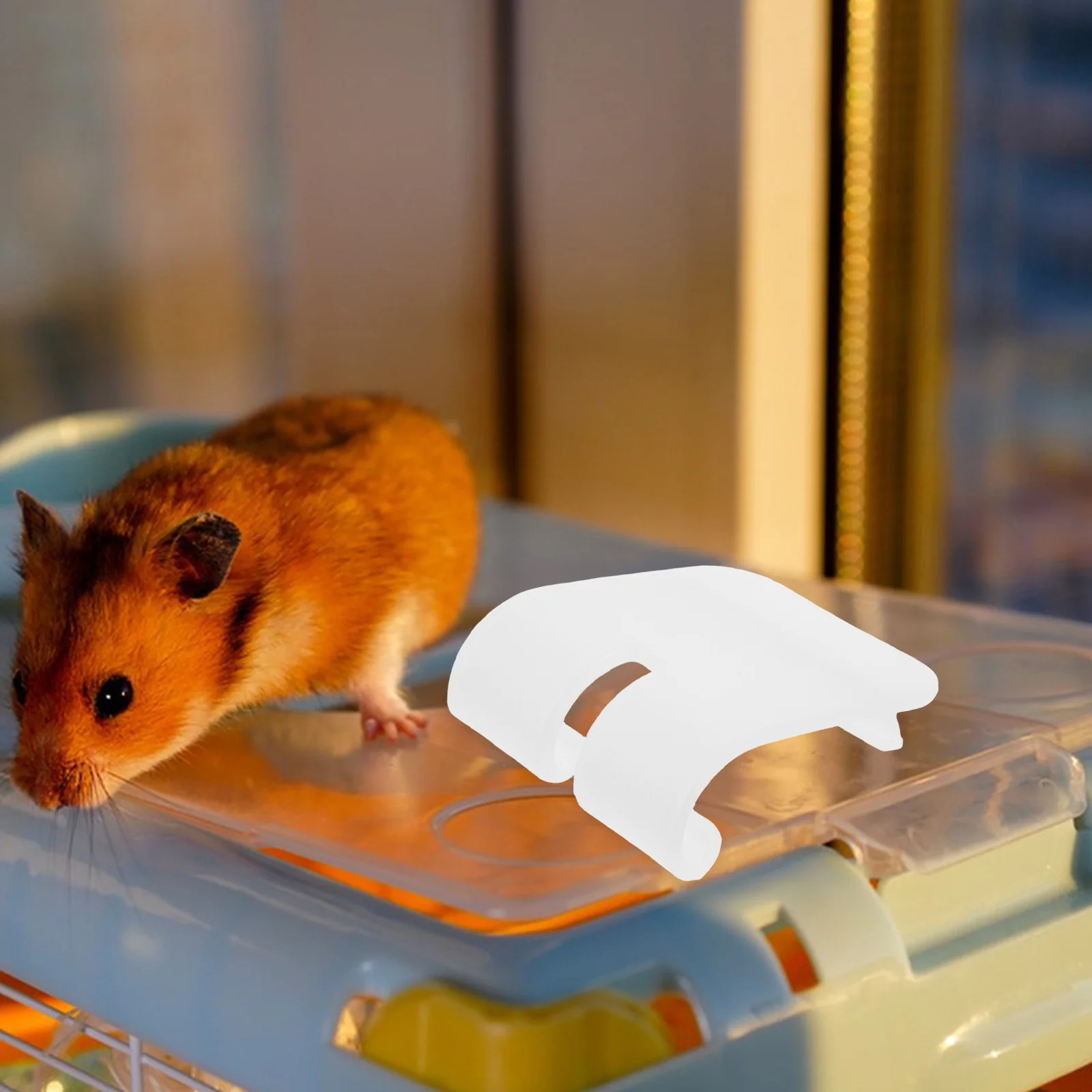 

Hamster Cage Accessories Plastic Transparent Small Pet Modular Habitat Upgrade Parts for Hamsters Rats Mice Bunnies Cage