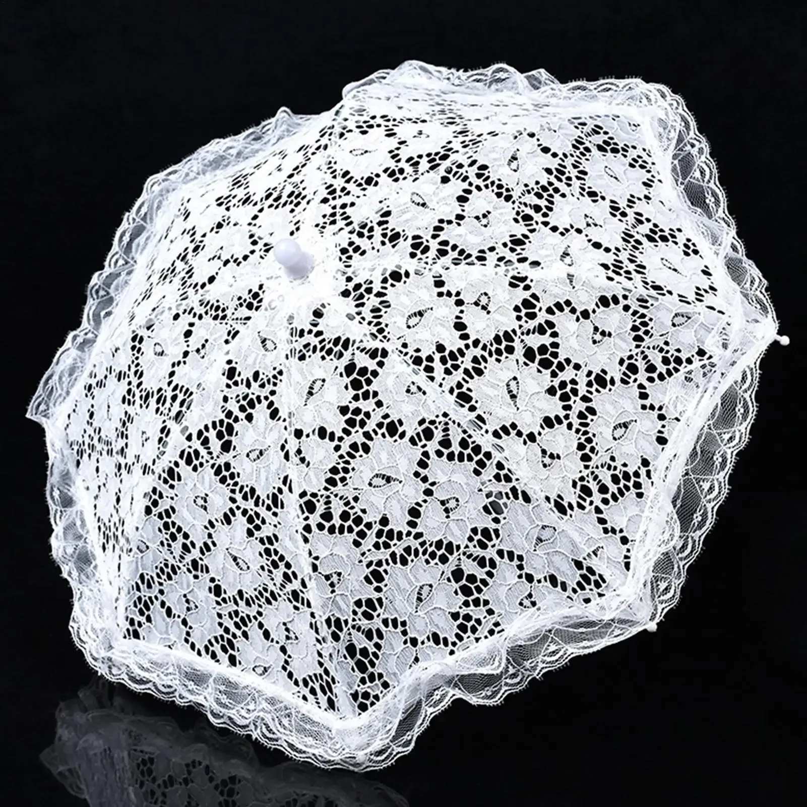 

42 см цветок кружевной зонт свадебное украшение винтажная вышивка свадебный кружевной зонтик реквизит для фото уличный солнцезащитный козырек