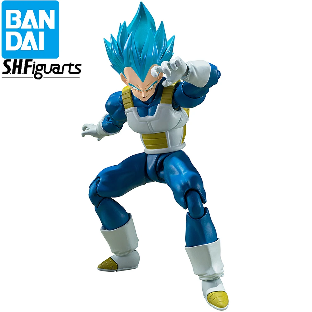 

Original Bandai S.h.figuarts Dragon Ball Vegeta Ssgss The Pride of Saiyans Acction Figures Collectible Anime Model Toys Gifts