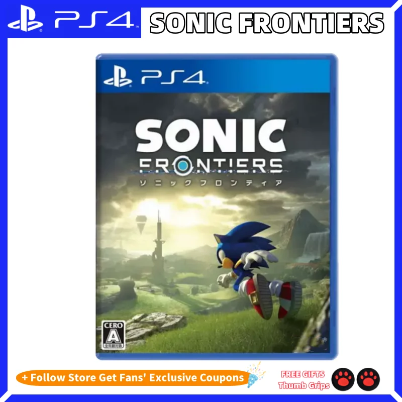 Sony Playstation 4 PS4 Game CD New Sonic Frontiers 100% Official Game Card Disc Playstation4 Sonic Frontiers