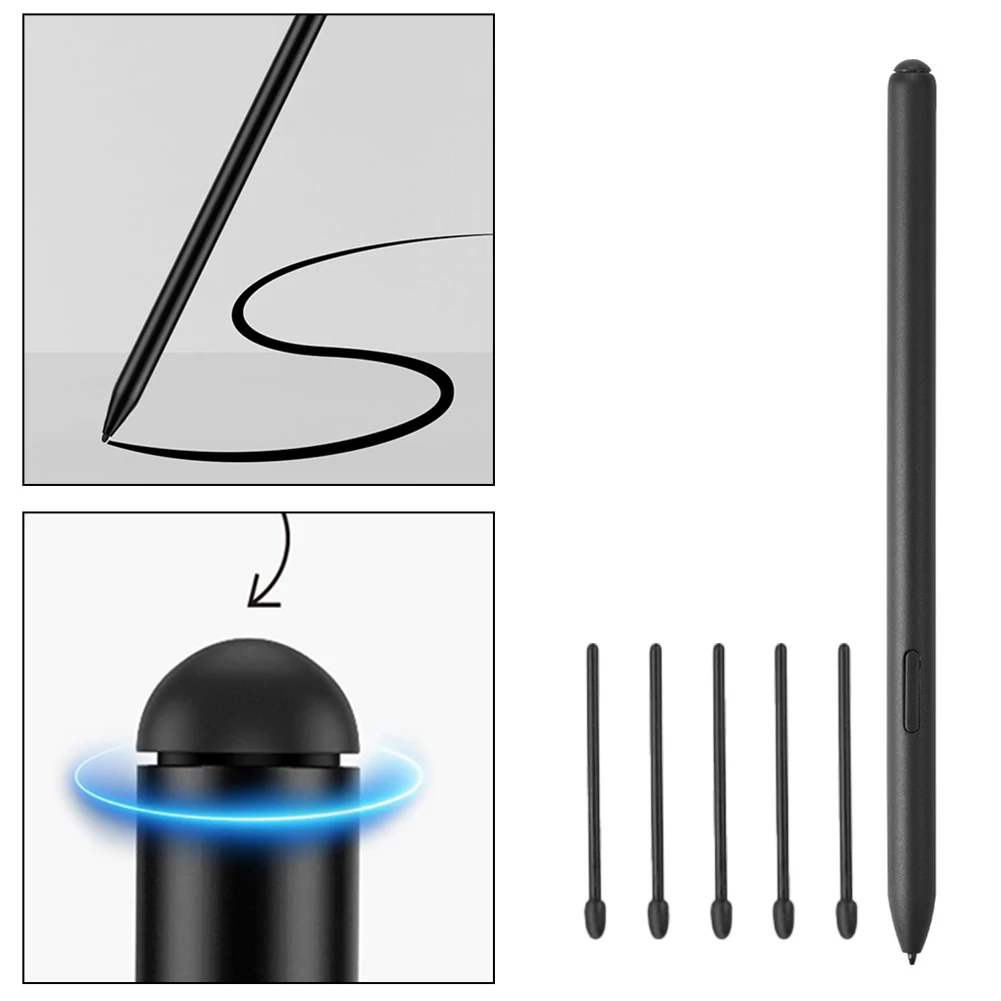 For ReMarkable 2 Magnetic Pen With Eraser 4096 EMR Stylus Digital Pen Sensitivity Palm Rejection And Tilt Stylus Pen