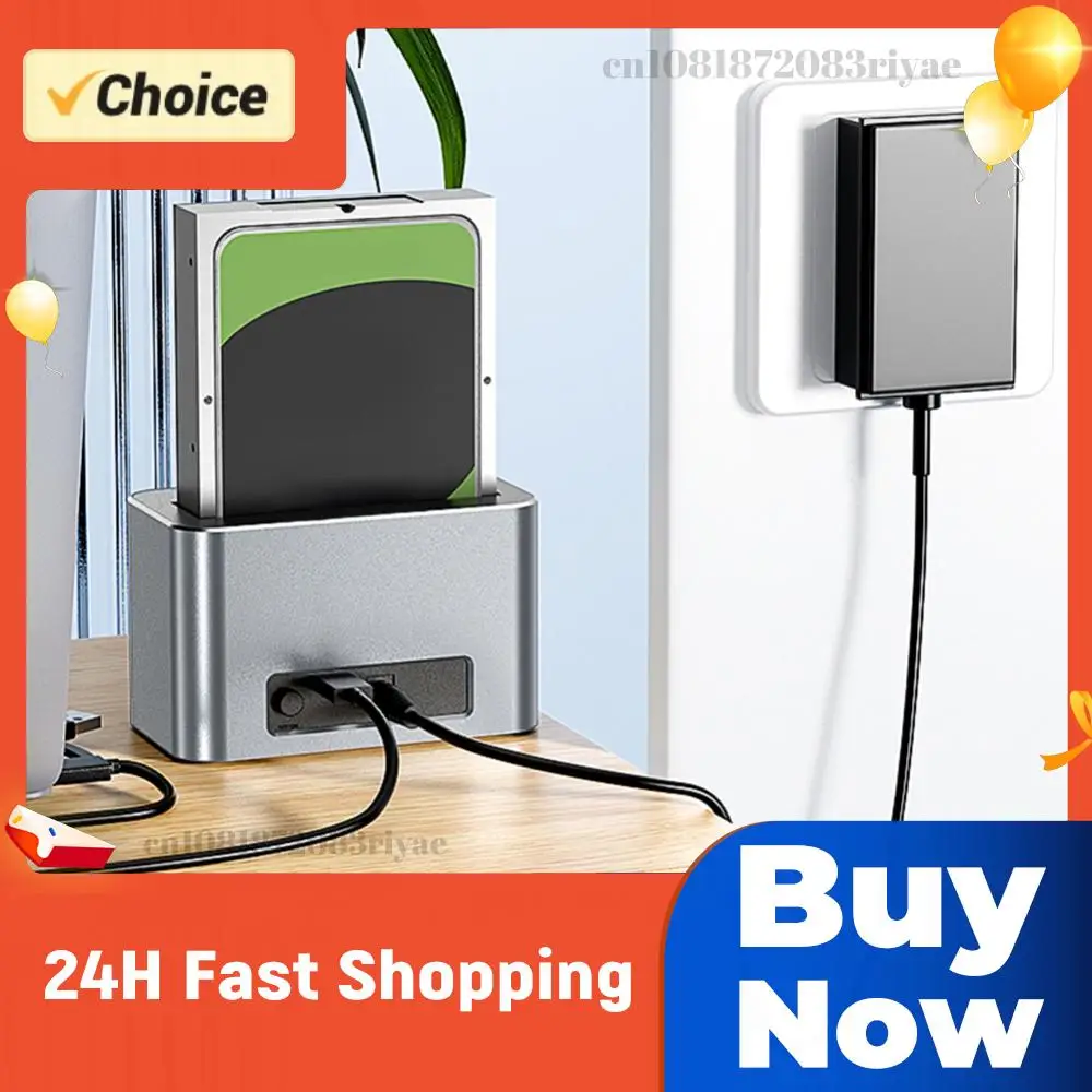 

Док-станция для жестких дисков 5 Гбит/с USB3.0 на SATA/SAS, внешняя док-станция для жестких дисков до 20 ТБ для 2,5/3,5-дюймовых SATA/SAS HDD/SSD