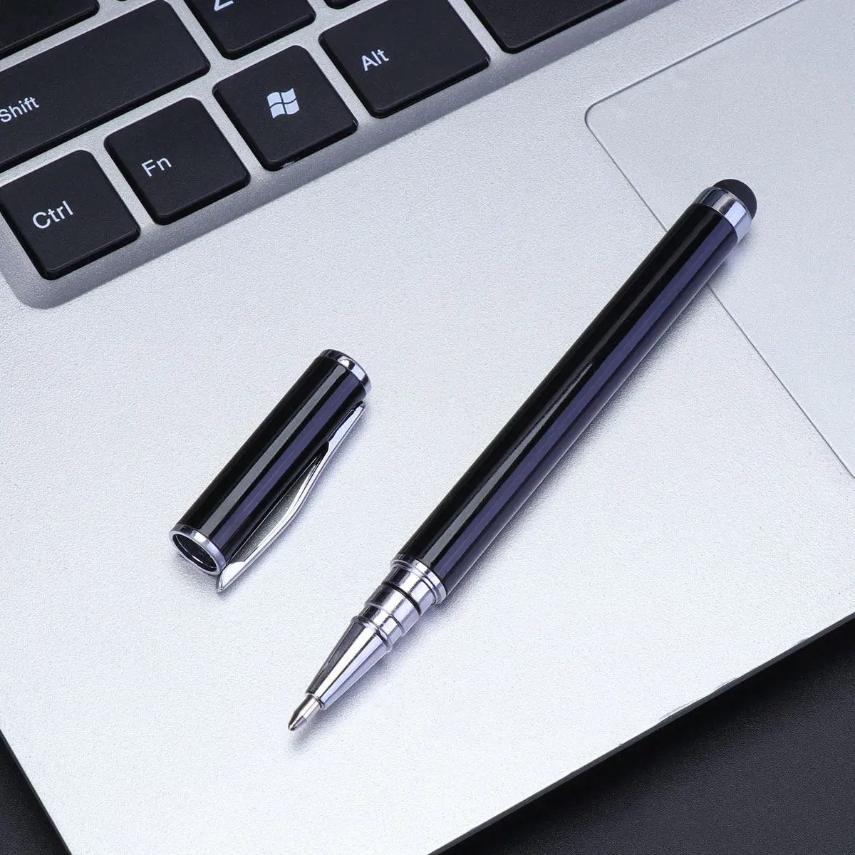 10Pcs 2-in- Screen Stylus Capacitive Ballpoint Pen for Phone Tablet Note Taking Drawing Scratch Protection