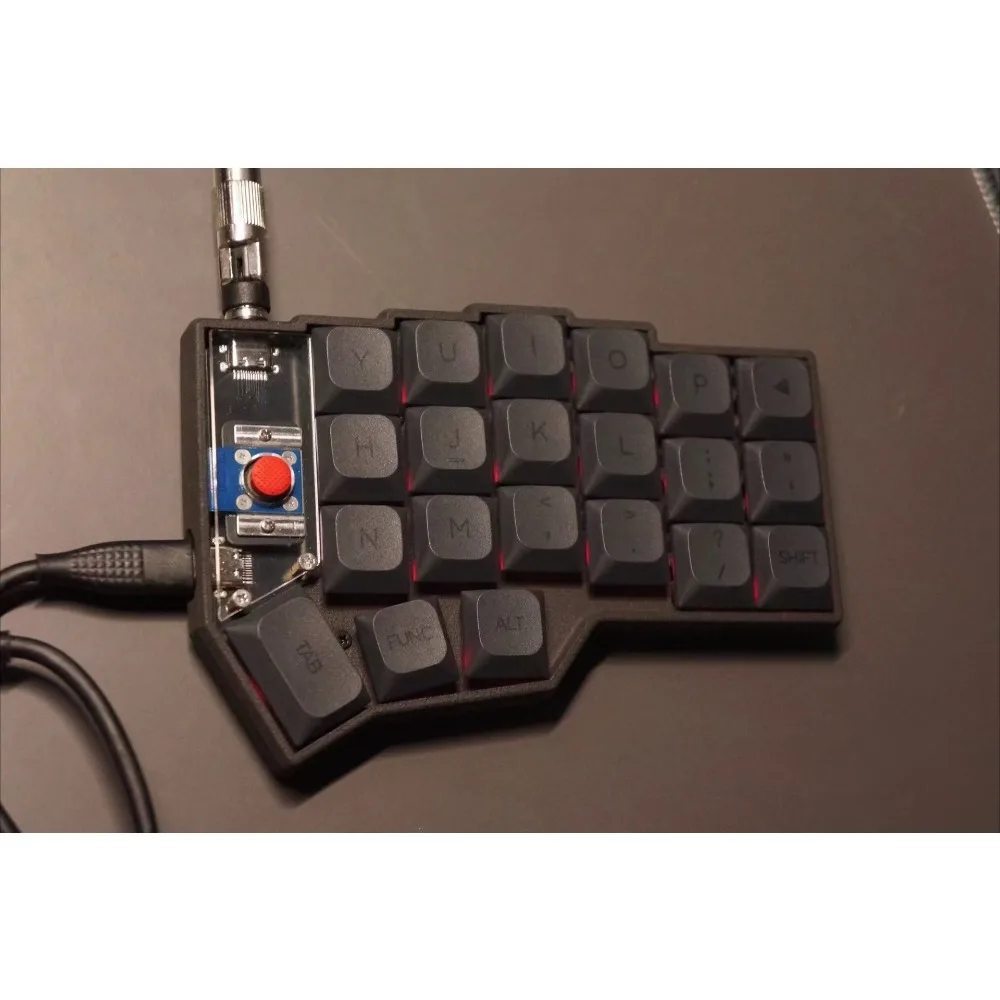 Corne Low Profile Split Keyboard Kit Wireless Hot Swap TrackPoint Custom Support QMK Vial Ergonomic Office Mechanical Keyboard