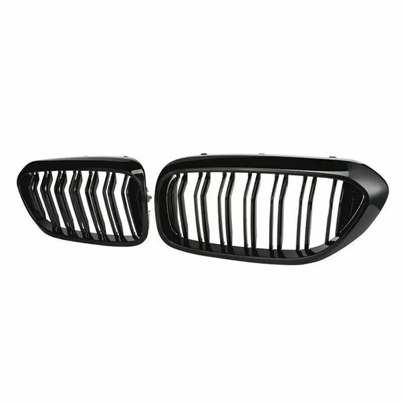 A13F-Glossy Black Car Front Kidney Grille Grill For BMW G30 G31 5-Series 530I 540I 2017-2020