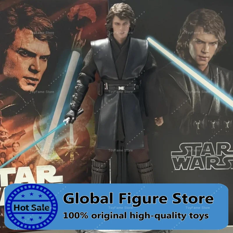 In Stock Hottoys Ht Dx34ae Anakin Skywalker Star Wars 3 Hair Transplant Version 1/6 Scale Action Figure Collectible Gift