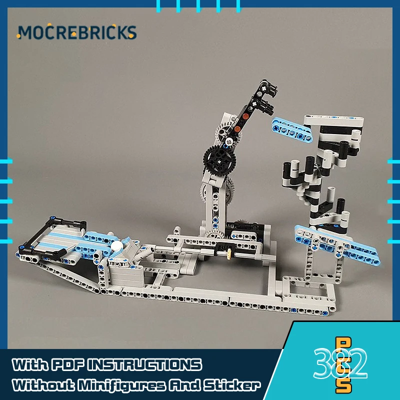 สัตว์ GBC รุ่น Modular Architecture MOC ประกอบบล็อกอาคารเทคโนโลยีอิฐผู้ใหญ่เดสก์ท็อปของเล่น Xmas ของขวัญ
