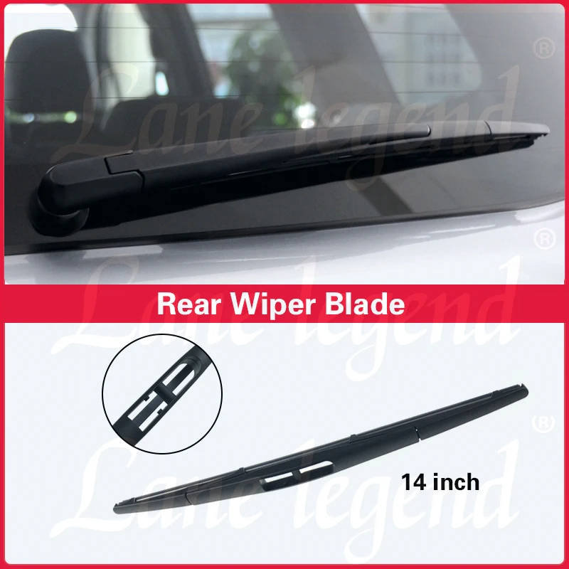 Car Front Rear Wiper Blades Set Kit For Subaru FORESTER MK4 2013 - 2018 LHD Windshield Windscreen Window Rain Brush 26\