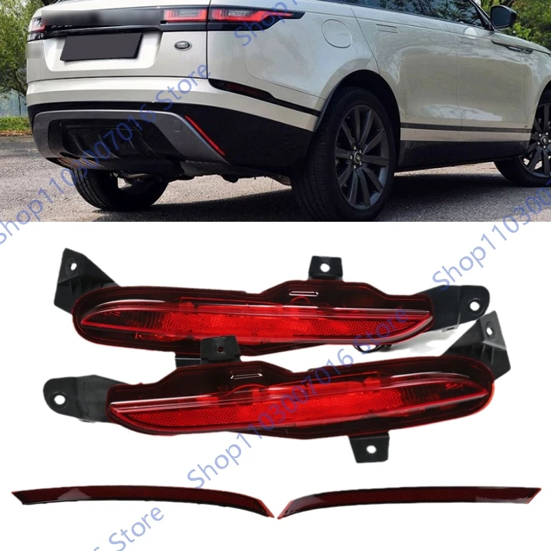 Car Rear Bumper Fog Light For Land Rover Range Rover Velar L560 2017-2023 Reflective Light Warning Light Strip Accessories