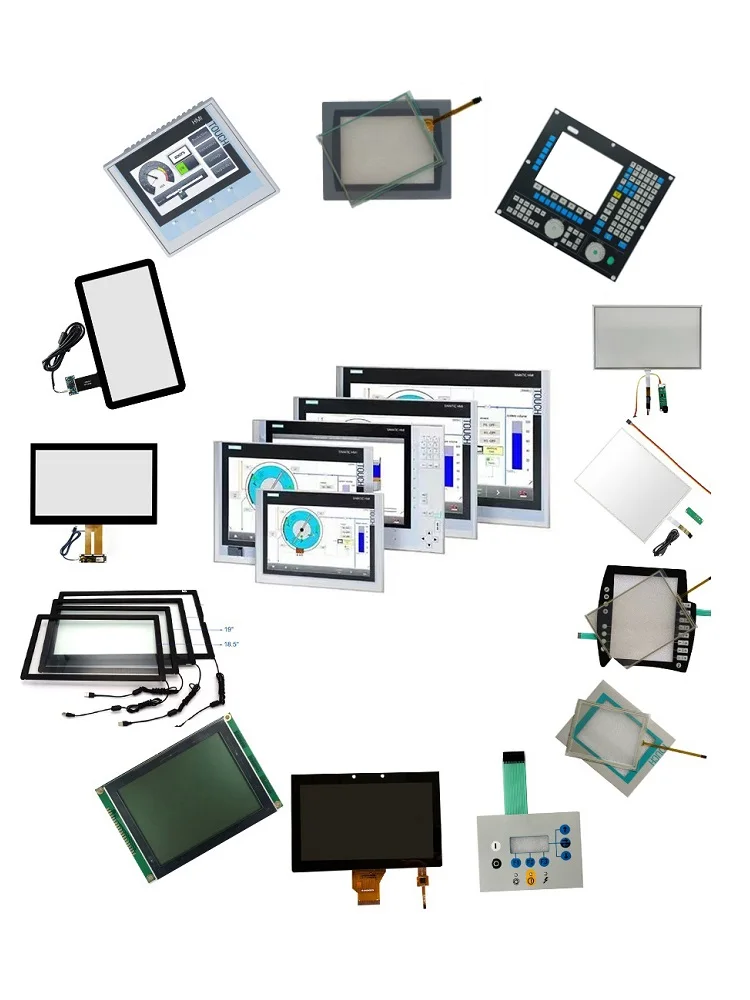 5,1 cala dla HITACHI LMG7420PLFC X Industrial Blue Panel wyświetlacza LCD LMG7420PLFC-X — zdjęcie 2