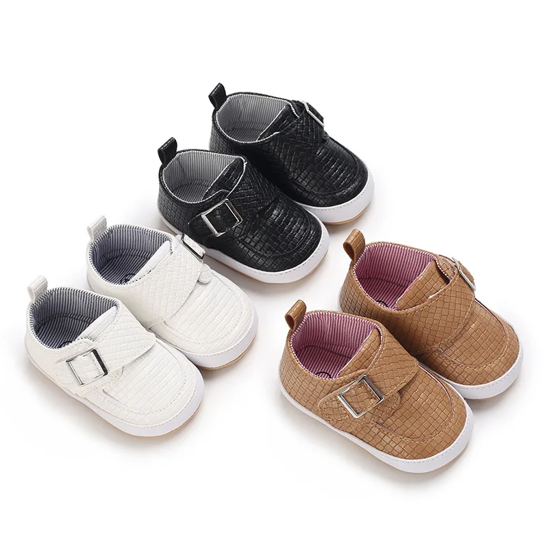 Baby Boys Girls Sneakers Anti-Slip Rubber Sole Infant Toddler First Walking Shoes