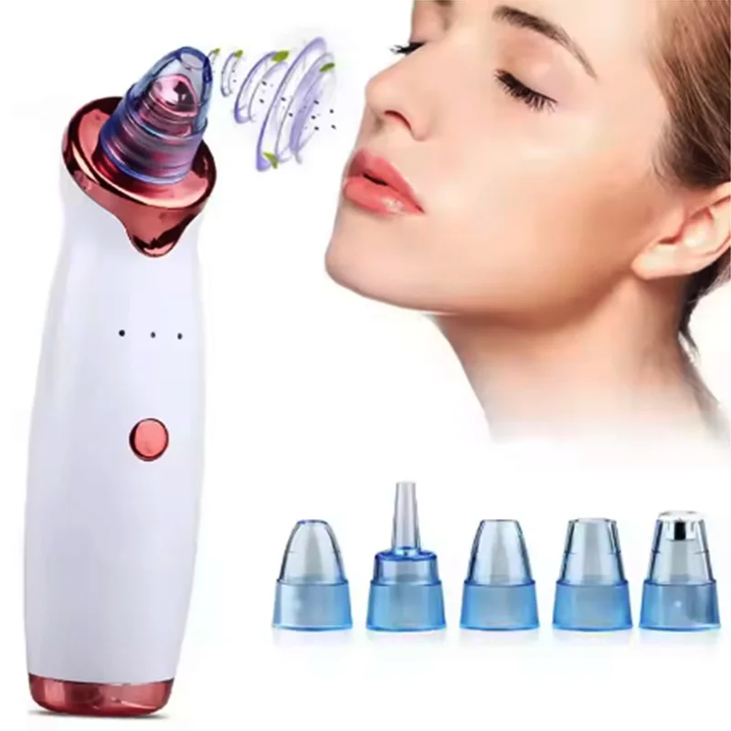 مكنسة كهربائية للوجه والجلد الميت وحب الشباب، وإزالة الرؤوس السوداء، ومنظف المسام، وتدليك الوجه، وآلة إزالة الرؤوس السوداء #1