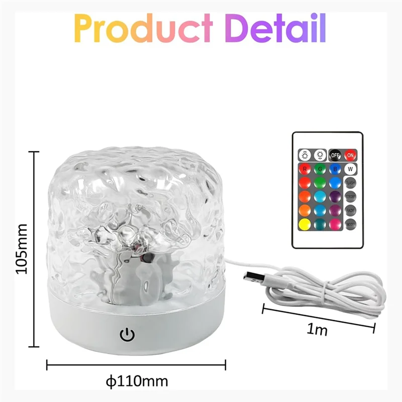 Proyector de luz nórdica de piojos, lámpara de proyector de olas oceánicas con Control remoto, luz de proyector Aurora, para decoración/hogar/regalo