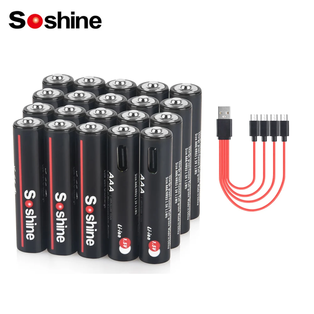 Soshine Aaa 1100Mwh…